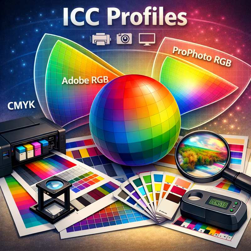 ICC Profiles For Epson L5160 Ecotank Printer